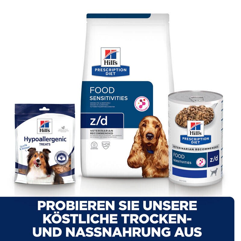 Hills Prescription Diet z/d Food Sensitivities Dose Hund_5