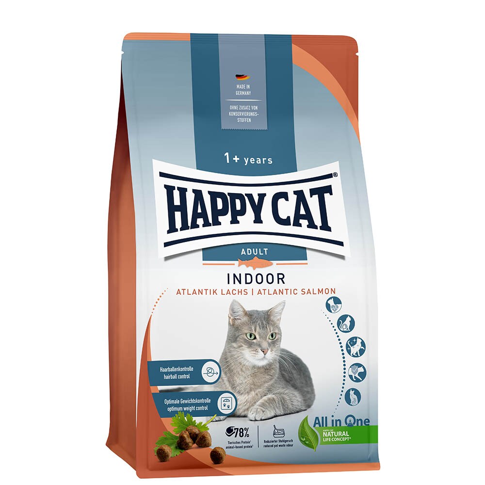 Happy Cat Indoor Adult Atlantik Lachs_0