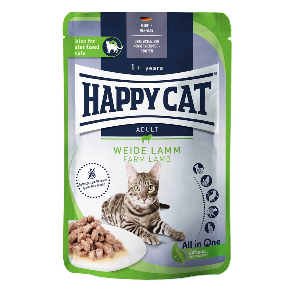 Happy Cat Culinary Meat in Sauce Weide Lamm Pouch_0