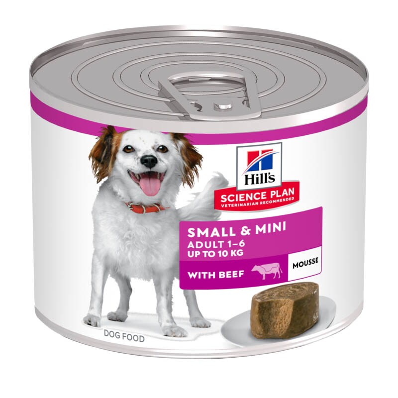 Hills Science Plan Small & Mini Adult Mousse für Hunde mit Rindfleisch_0