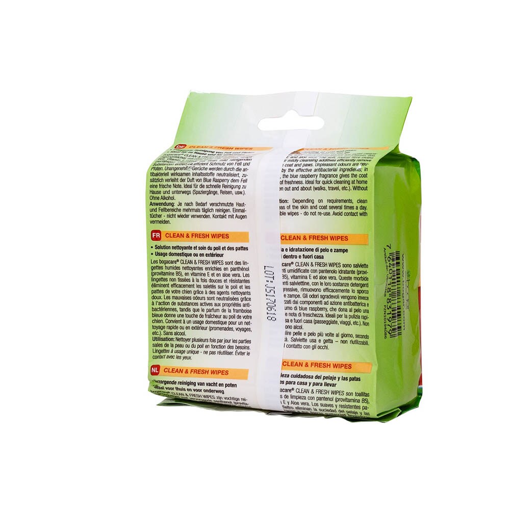 bogacare Clean & Fresh Wipes Hund_2