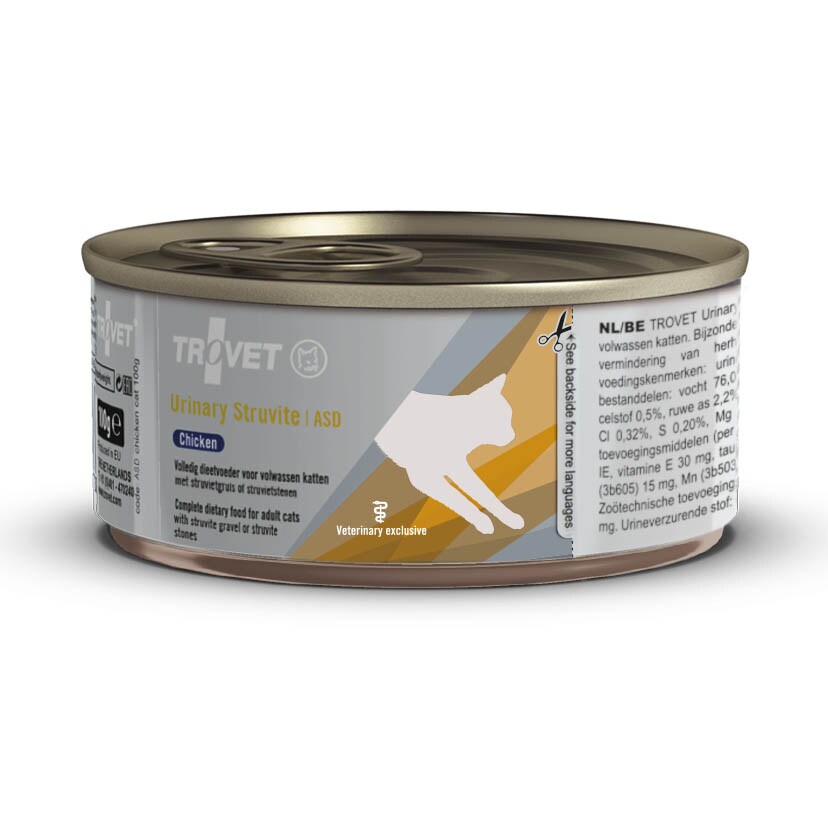 Trovet Urinary Struvite Huhn (ASD) Nassfutter für Katzen_0