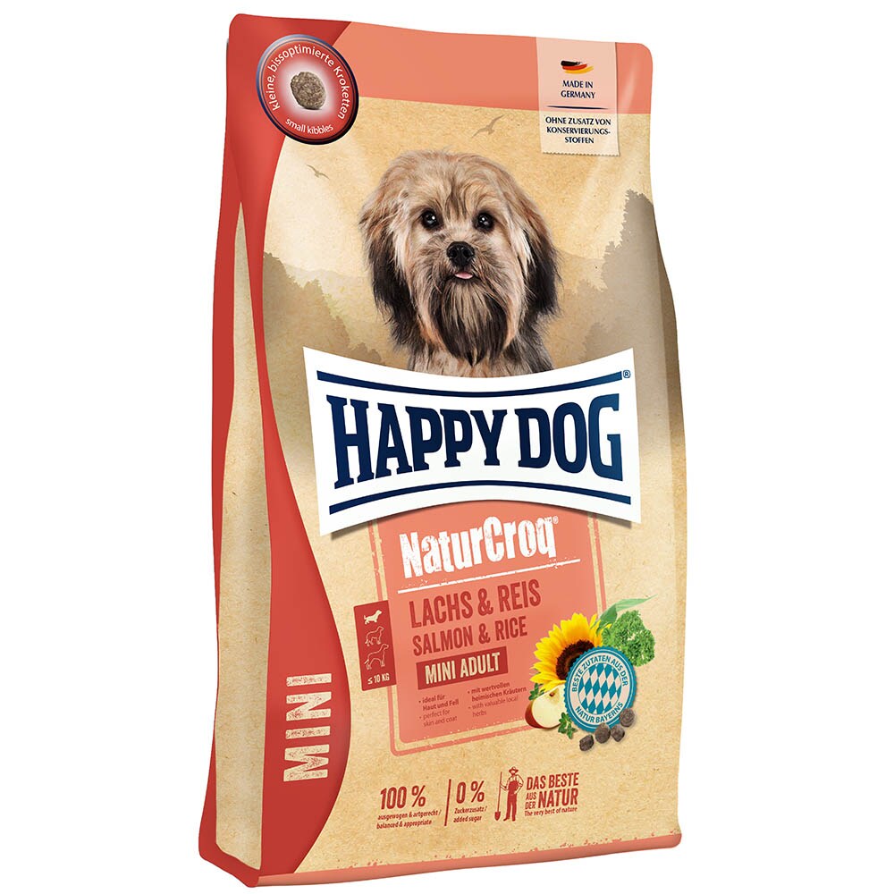 Happy Dog NaturCroq Mini Lachs & Reis_0