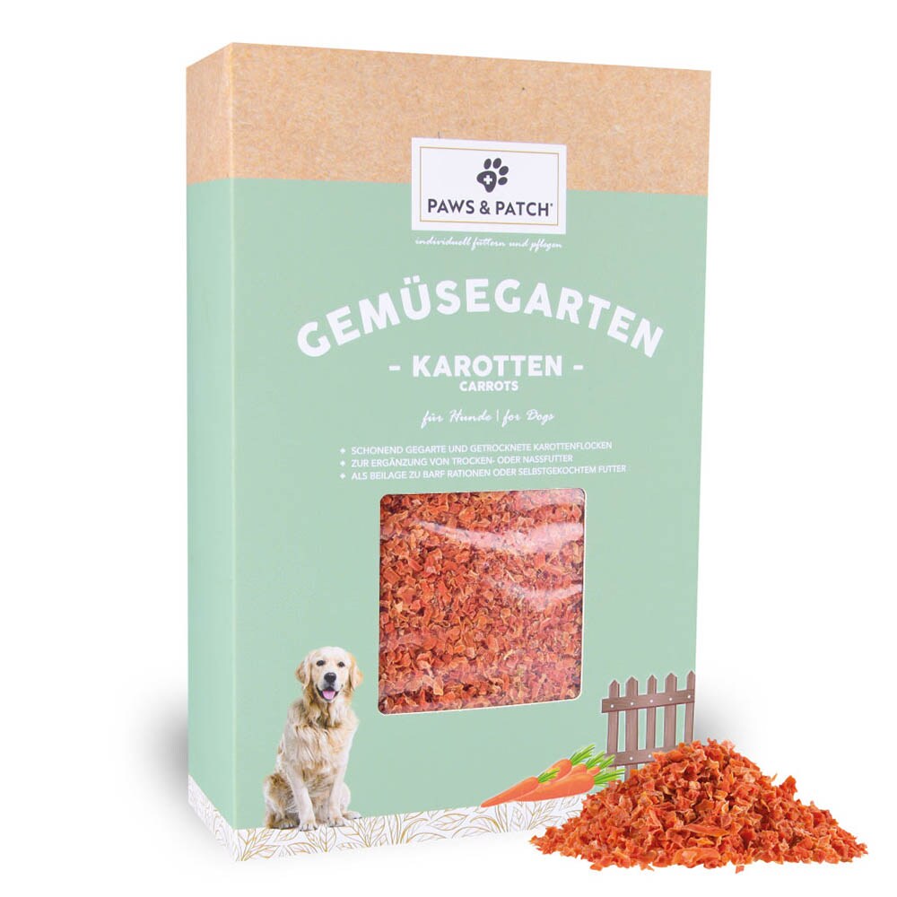 PAWS & PATCH Karottenflocken für Hunde_0