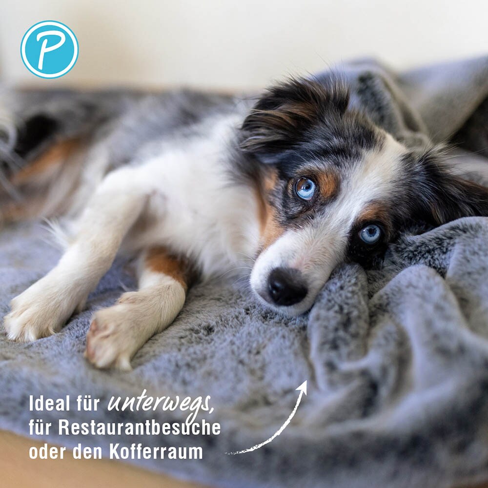 Petlando Kuscheldecke Alaska grau_2