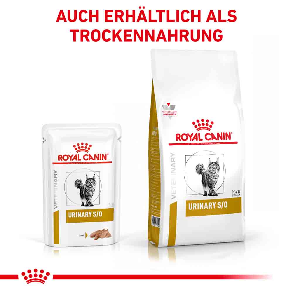 Royal Canin Veterinary Urinary S/O Mousse Nassfutter für Katzen_5