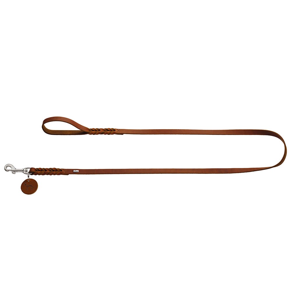 Hunter Führleine Solid Education cognac_0