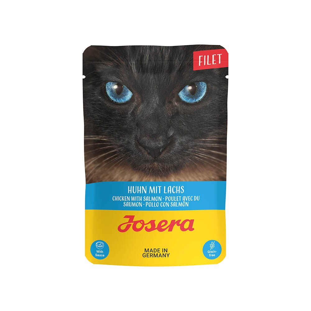 Josera Filet Huhn mit Lachs Nassfutter für Katzen_0