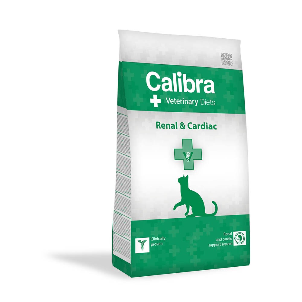 Calibra Veterinary Diets Renal & Cardiac Trockenfutter für Katzen_0