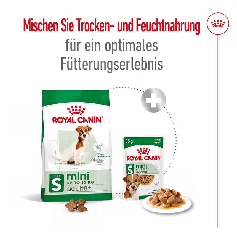 Royal Canin Mini Adult 8+ Trockenfutter für ältere kleine Hunde_4