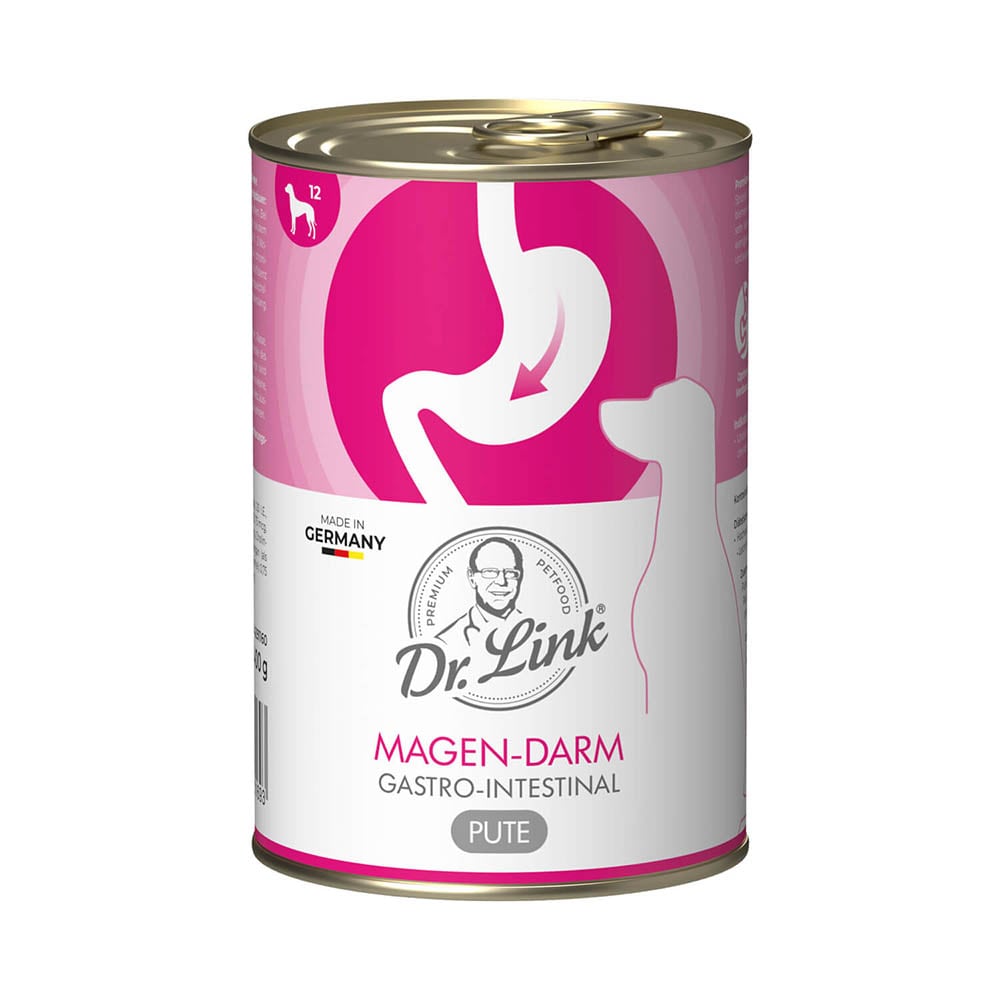 Dr. Link Spezial-Diät Magen-Darm Pute Nassfutter für Hunde_0