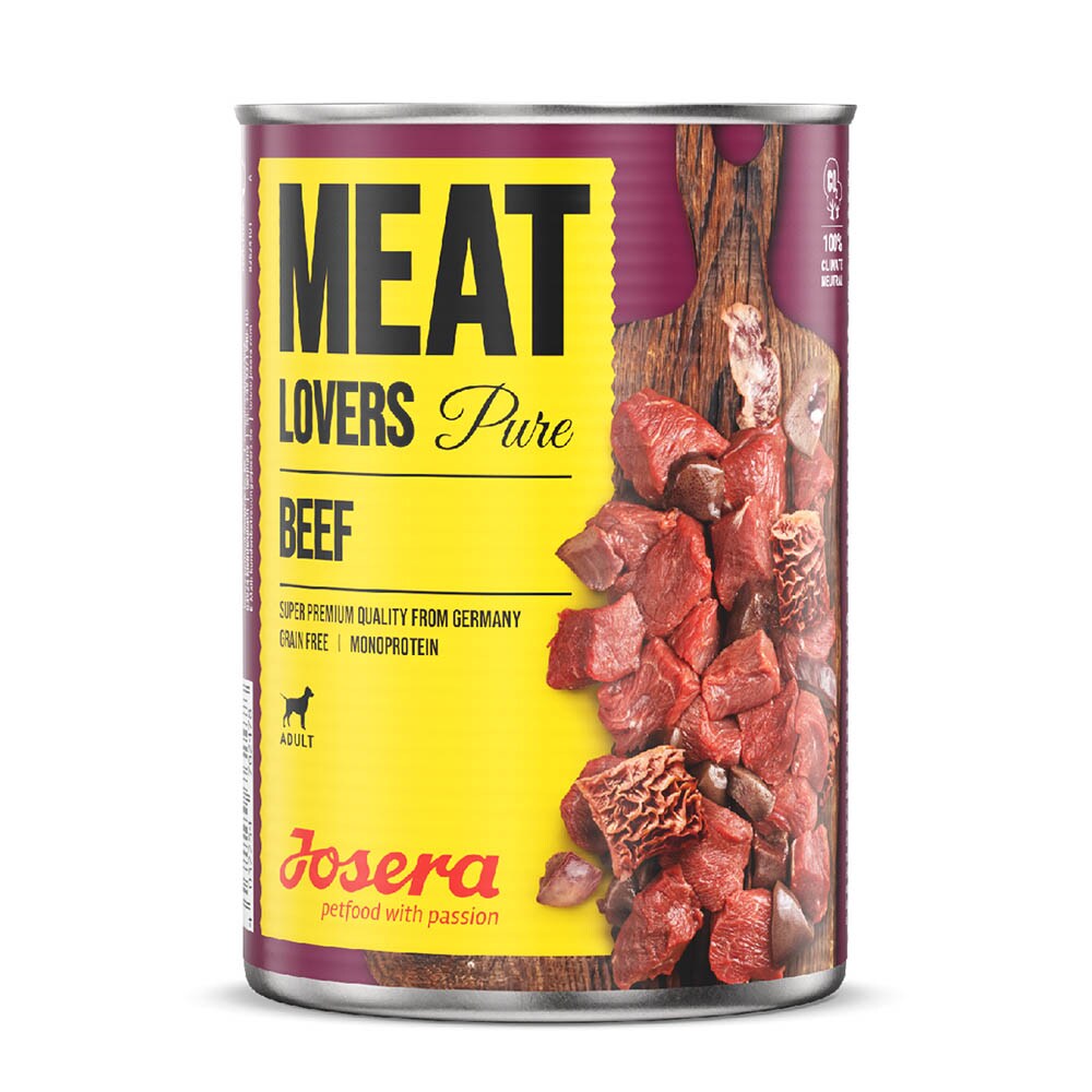 Josera Meat Lovers Pure Rind Nassfutter für Hunde_0