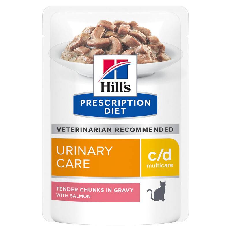 Hills Prescription Diet c/d Multicare Lachs Frischebeutel Katze_0