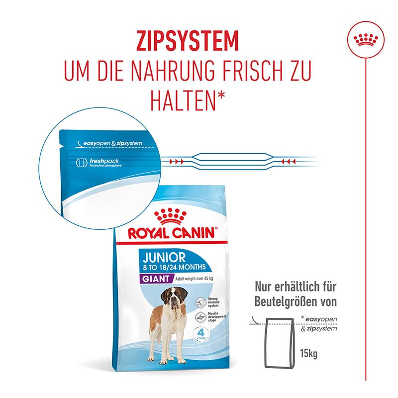 Royal Canin Giant Junior Welpenfutter trocken für sehr große Hunde_7