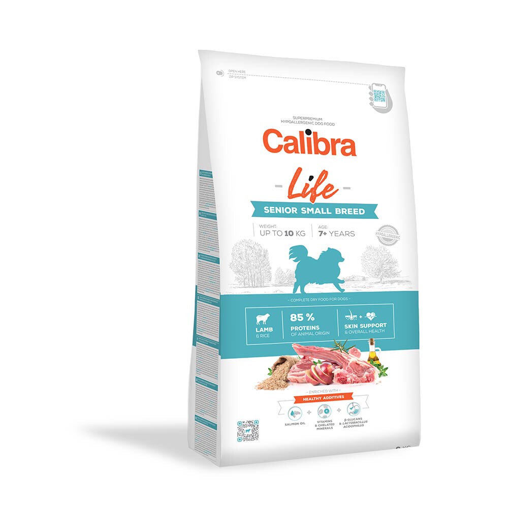 Calibra Dog Life Senior Small Breed Lamb_0