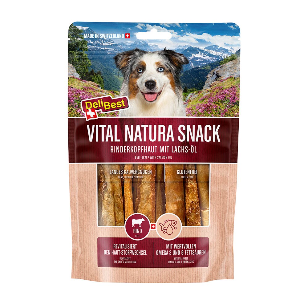 DeliBest Vital Natura Snack Wildlachsöl (Omega3)_0