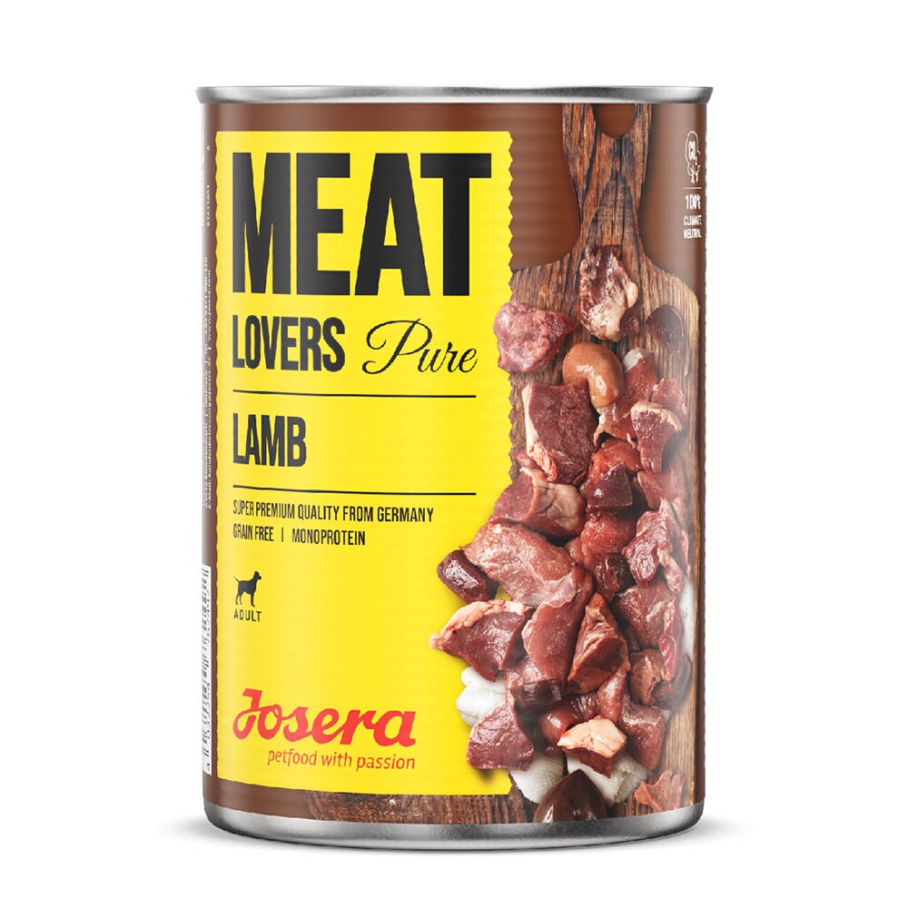 Josera Meat Lovers Pure Lamm Nassfutter für Hunde_0