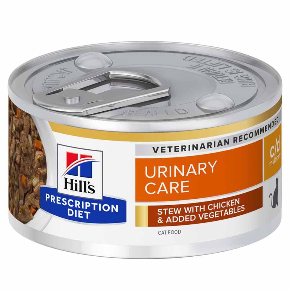 Hills Prescription Diet c/d Multicare Ragout mit Huhn & zugefügtem Gemüse Katze_0