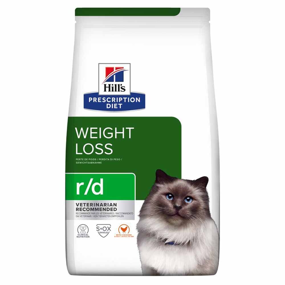 Hills Prescription Diet r/d Weight Reduction Trockenfutter Katze_0