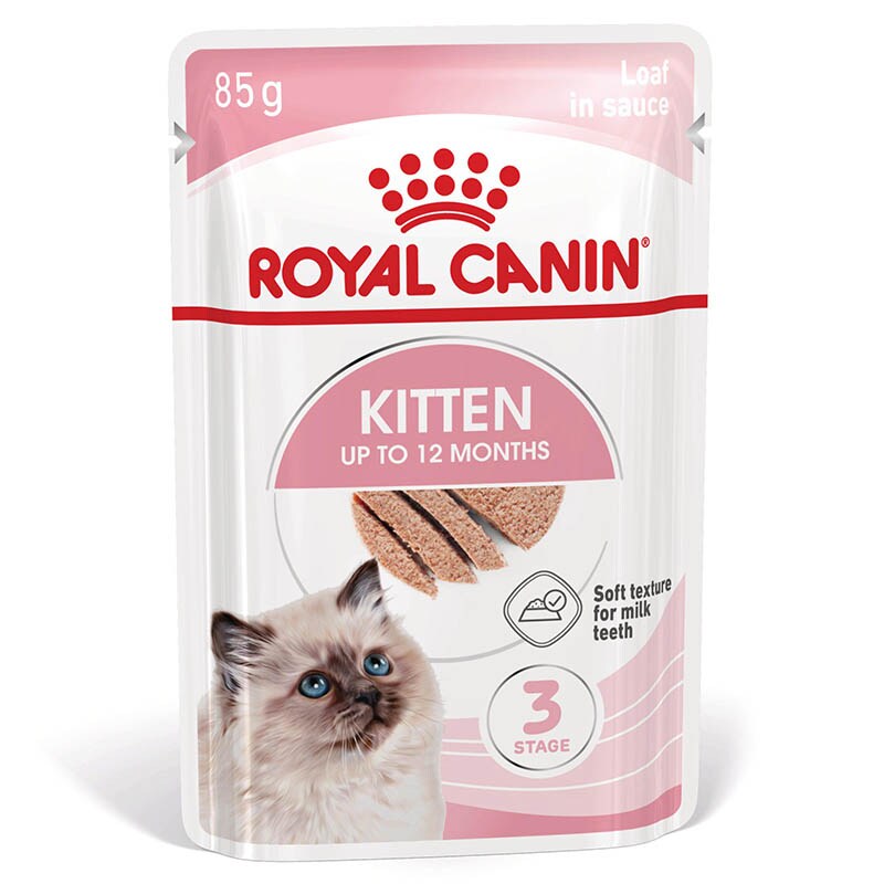 Royal Canin Kitten Nassfutter in Mousse für Kätzchen_0