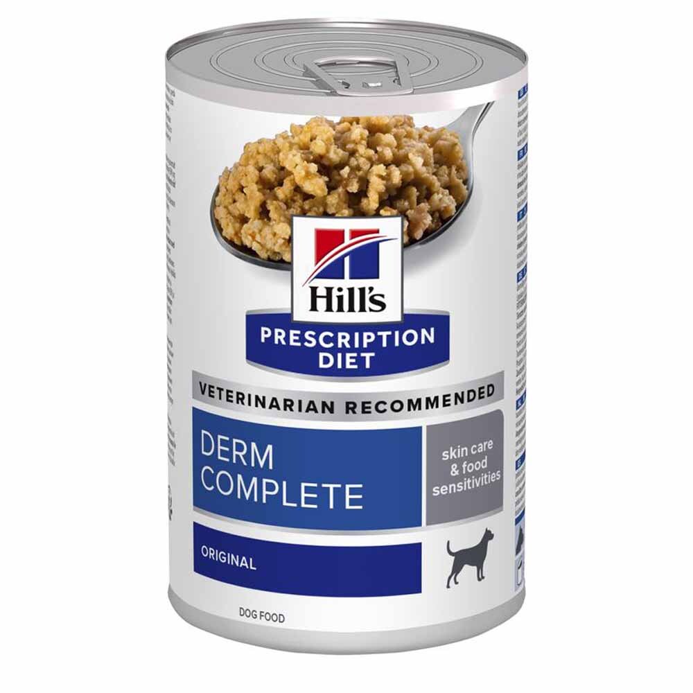 Hills Prescription Diet Derm Complete Hundefutter Dose_0