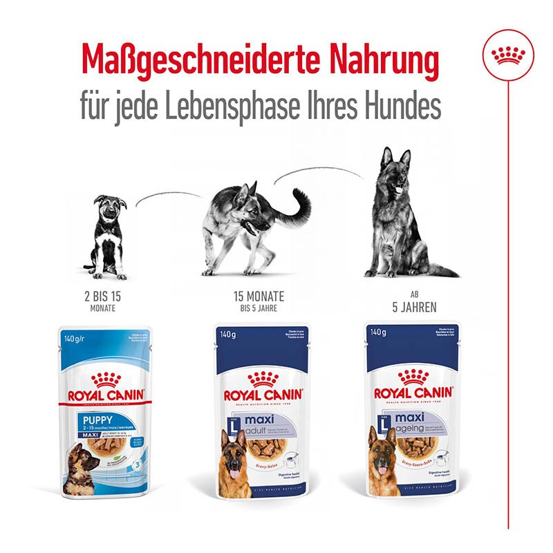 Royal Canin Maxi  Adult  Feuchtnahrung als Stückchen in Soße (>15. Lebensmonat)_5