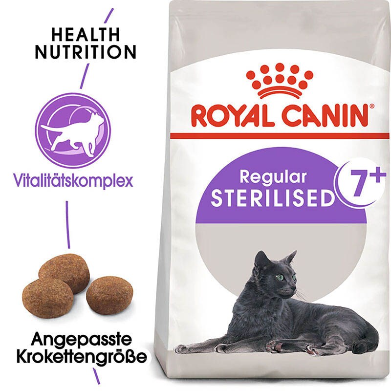 Royal Canin Sterilised 7+ Trockenfutter für ältere kastrierte Katzen_0