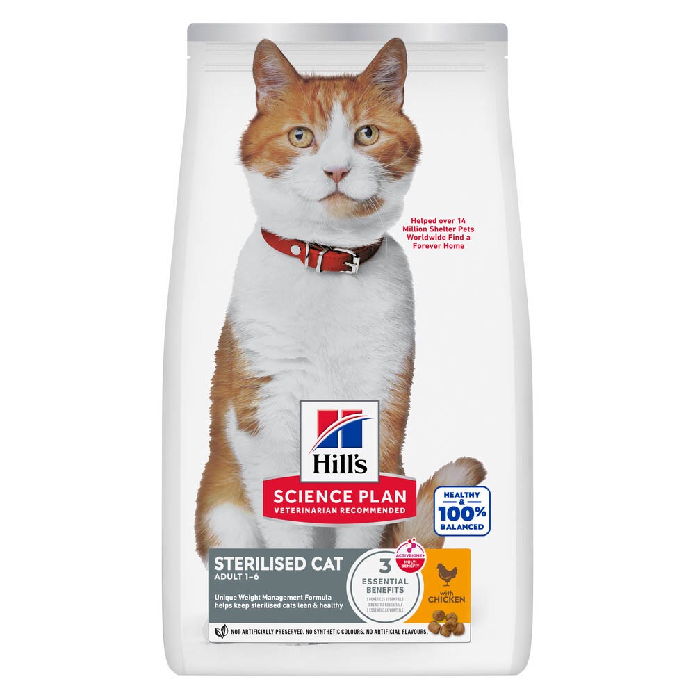 Hills Science Plan Sterilised Cat Adult mit Huhn_0