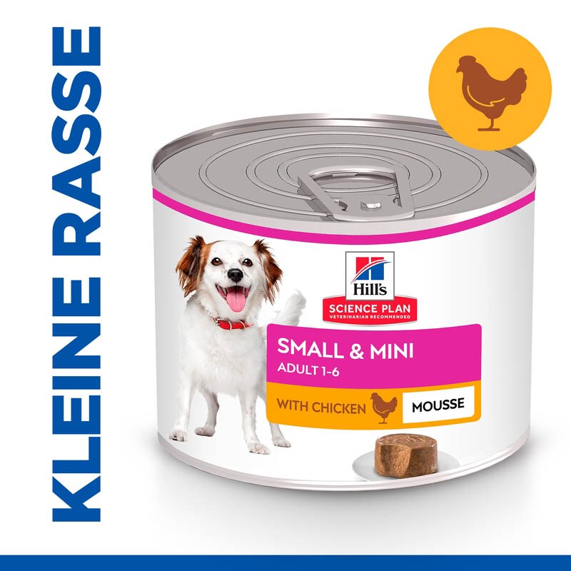 Hills Science Plan Small & Mini Adult Mousse für Hunde mit Huhn_1