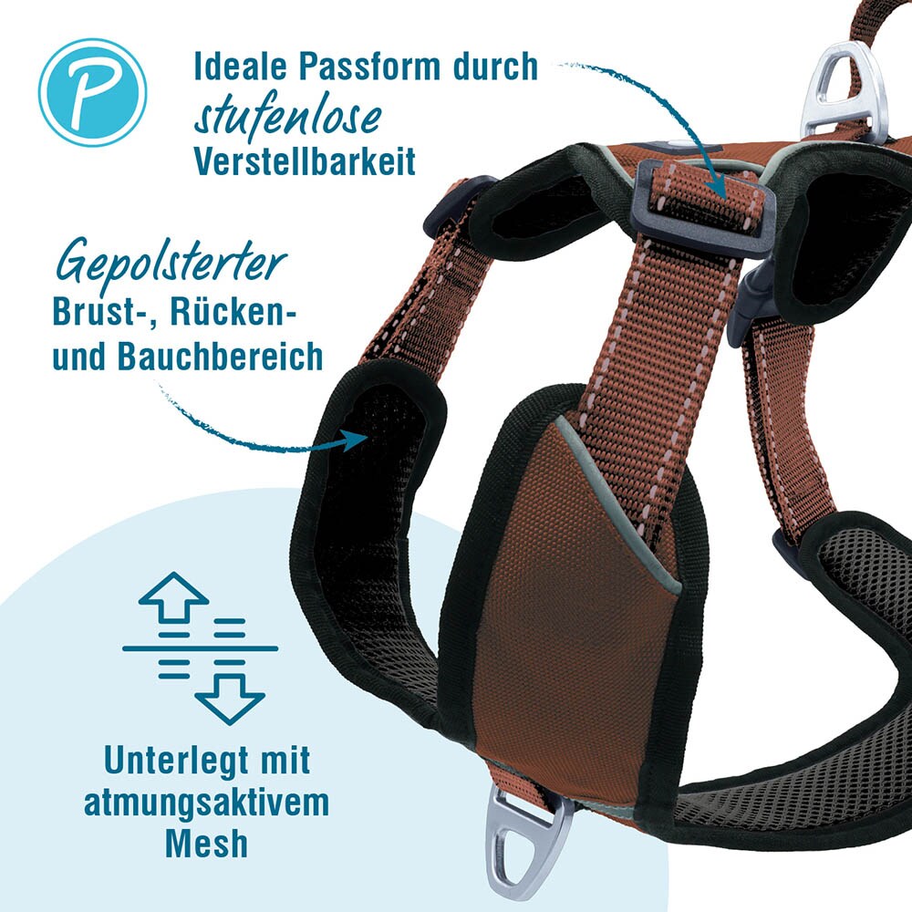 Petlando Outdoor Geschirr mokka_2