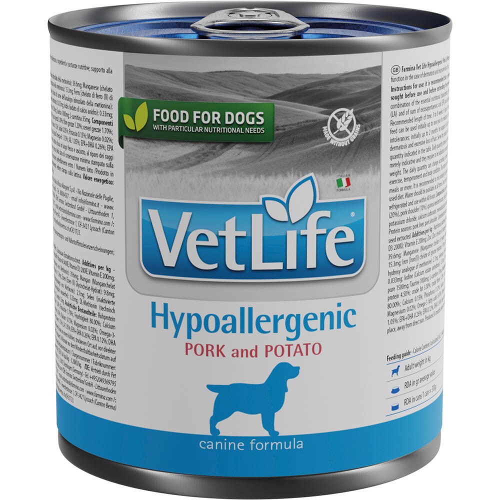 Farmina Vetlife Dog Hypoallergenic Schwein&Kartoffel_0