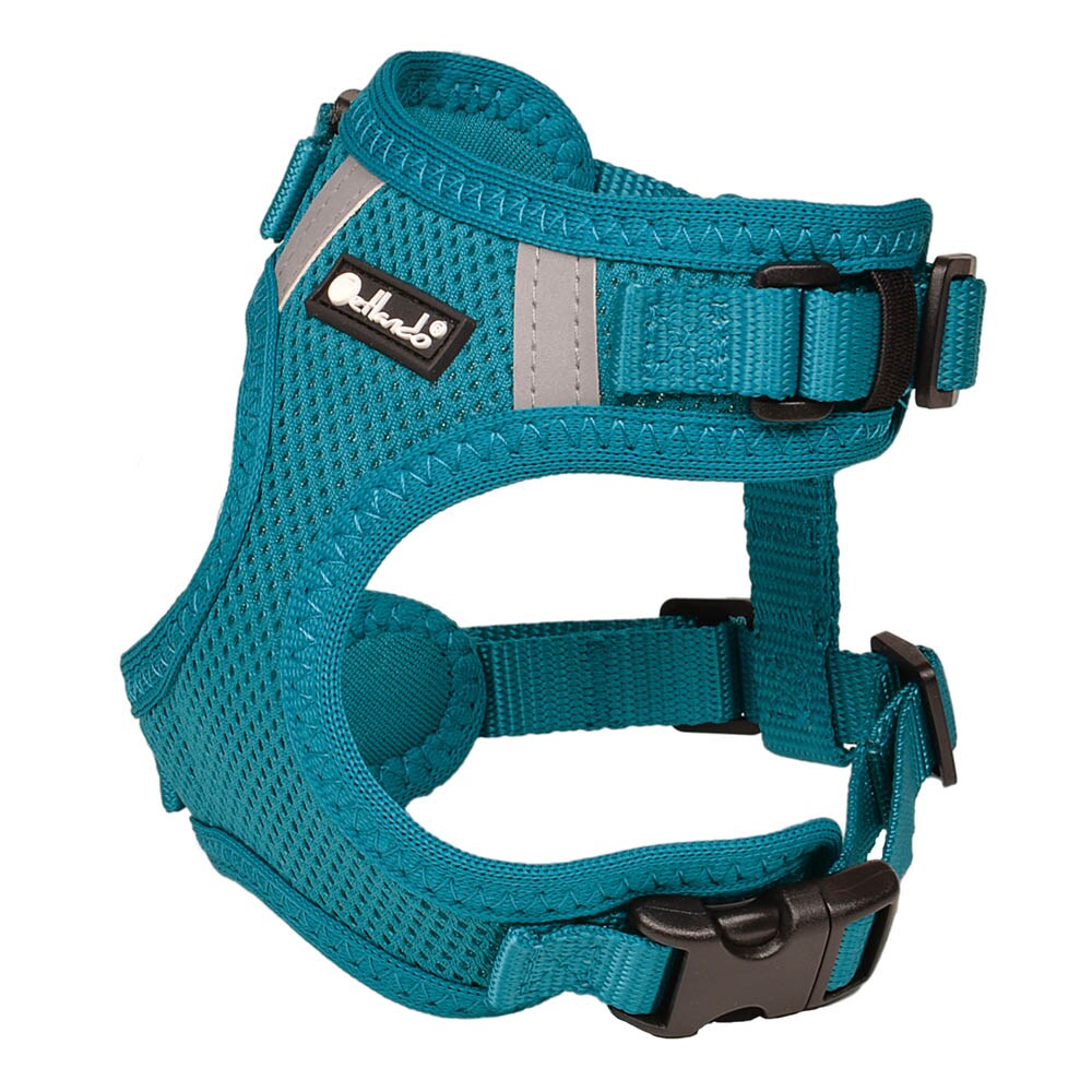 Petlando Mesh Vest Geschirr petrol_0