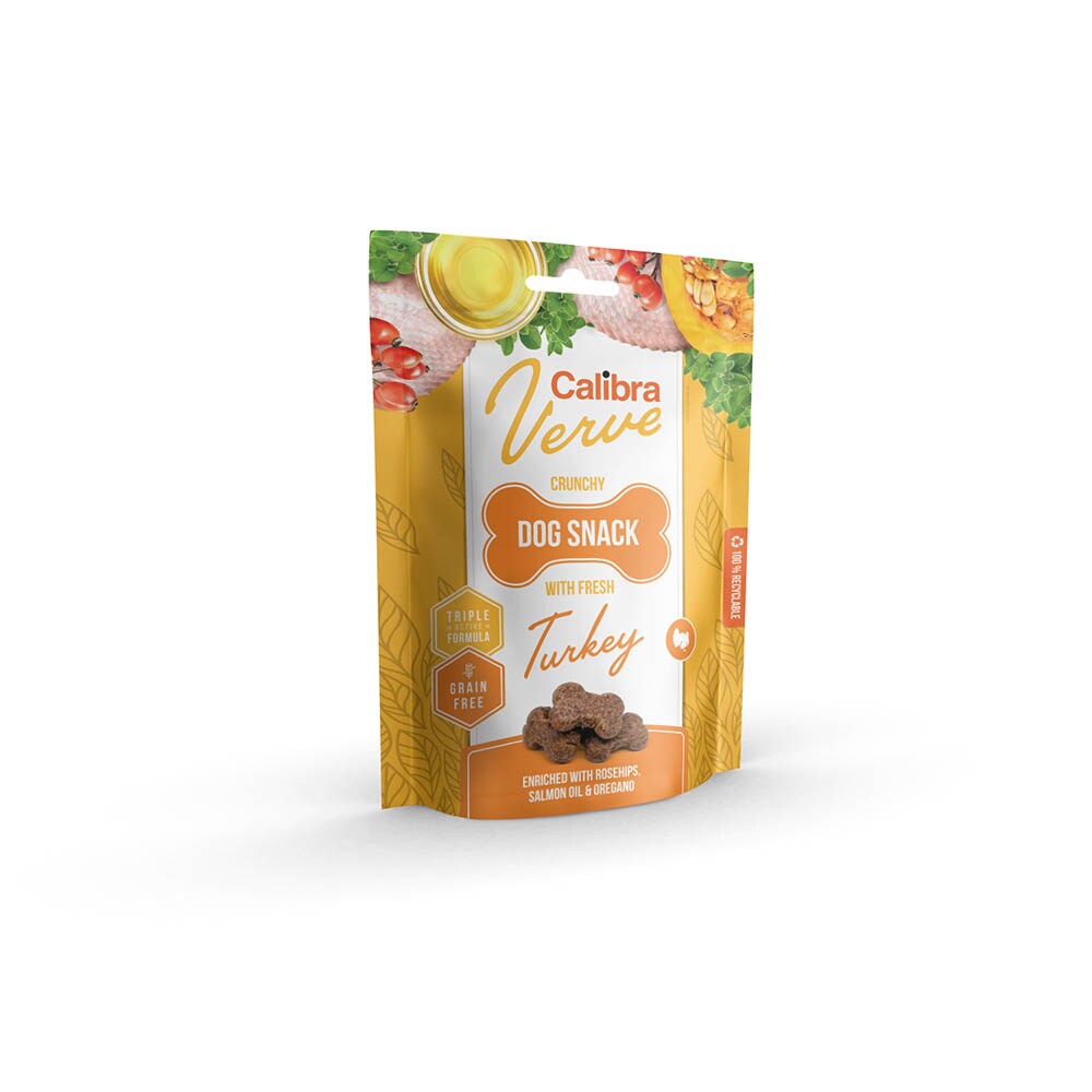 Calibra Dog Verve Crunchy Snack Fresh Turkey_0