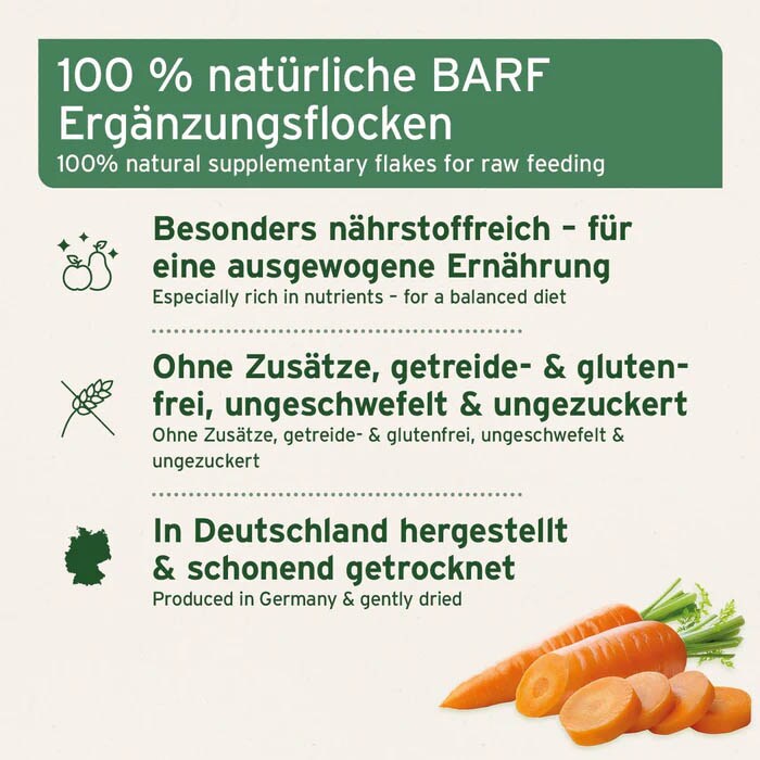 AniForte BARF-Line Karotten-Möhrenflocken_2