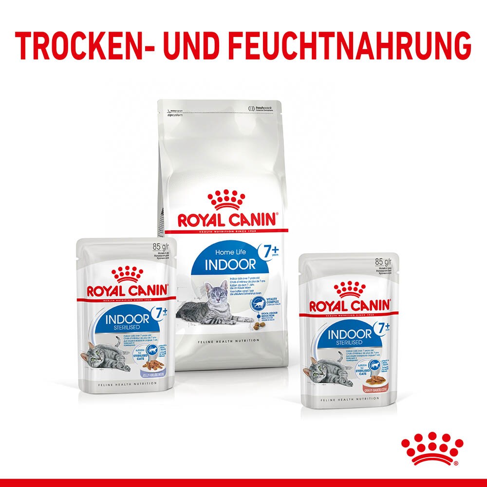 Royal Canin Indoor 7+ Sterilised in Gelee Nassfutter für Wohnungskatzen ab 7 Jahren_5
