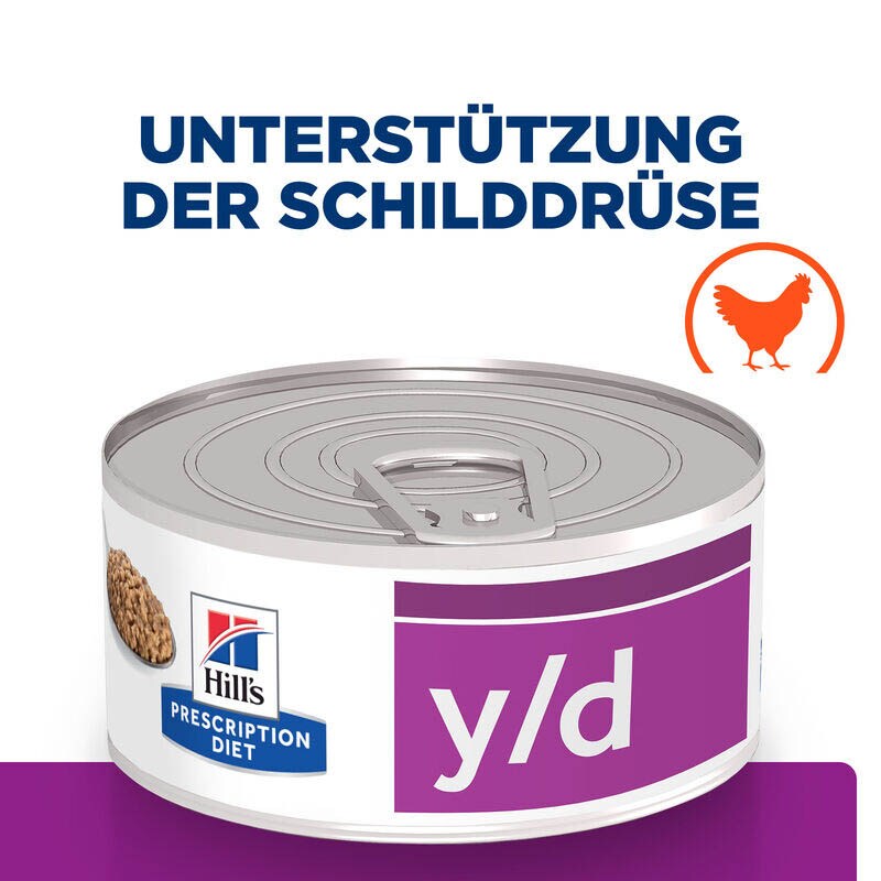 Hills Prescription Diet y/d Dose Katze_1