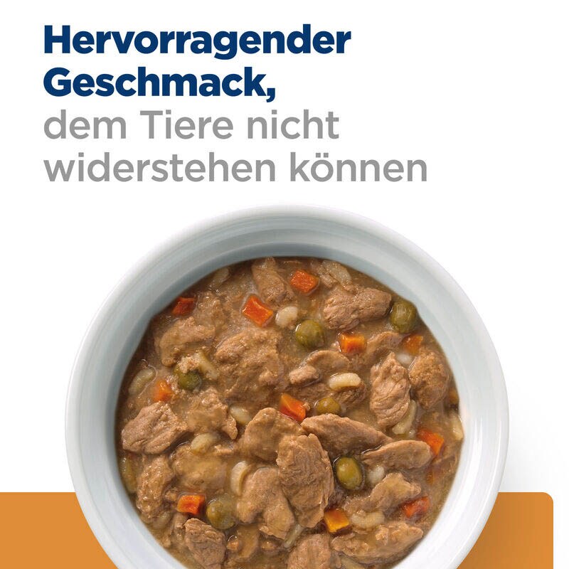 Hills Prescription Diet k/d Ragout mit Huhn & zugefügtem Gemüse Hund_4