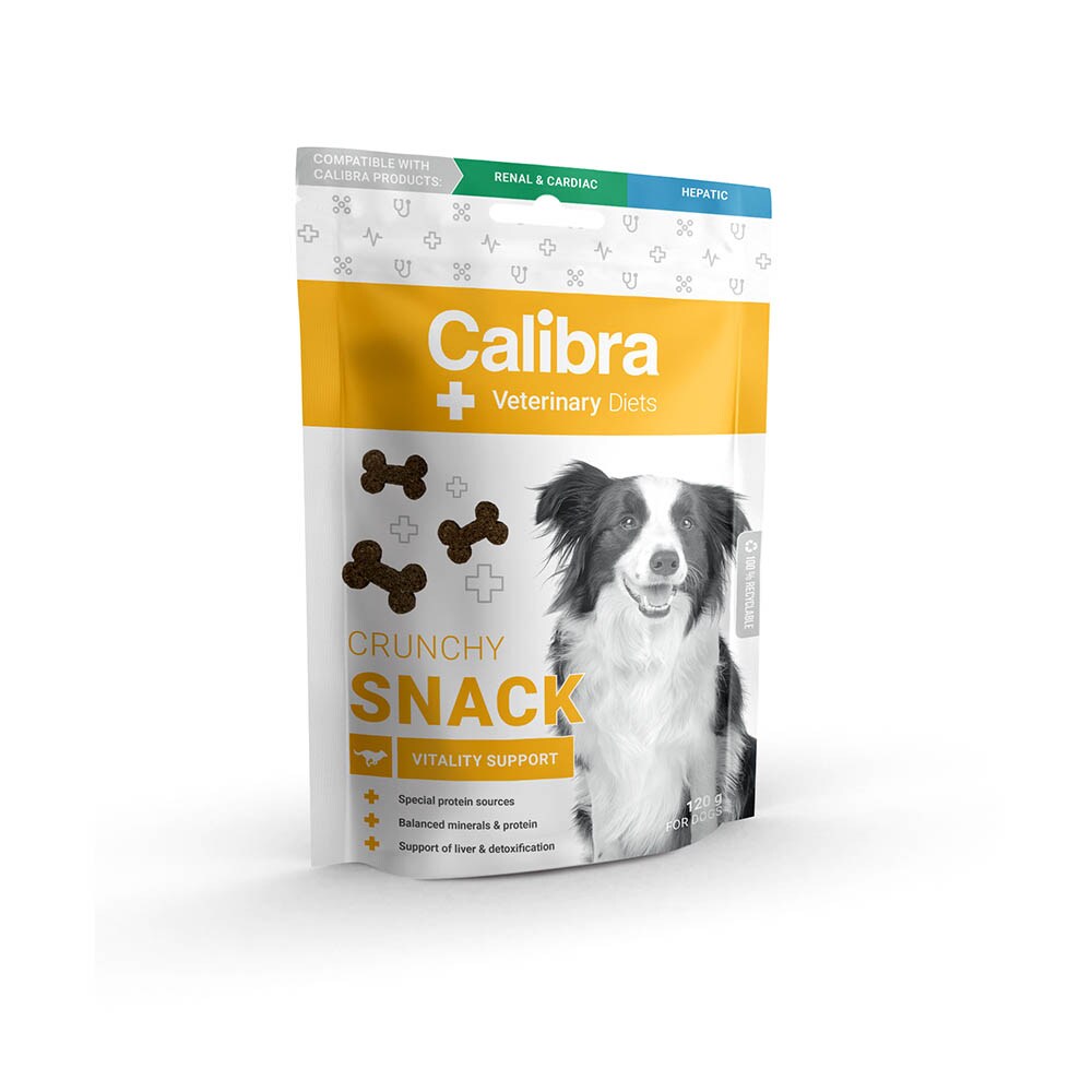 Calibra Veterinary Diets Crunchy Snack Vitality Support Hund_0