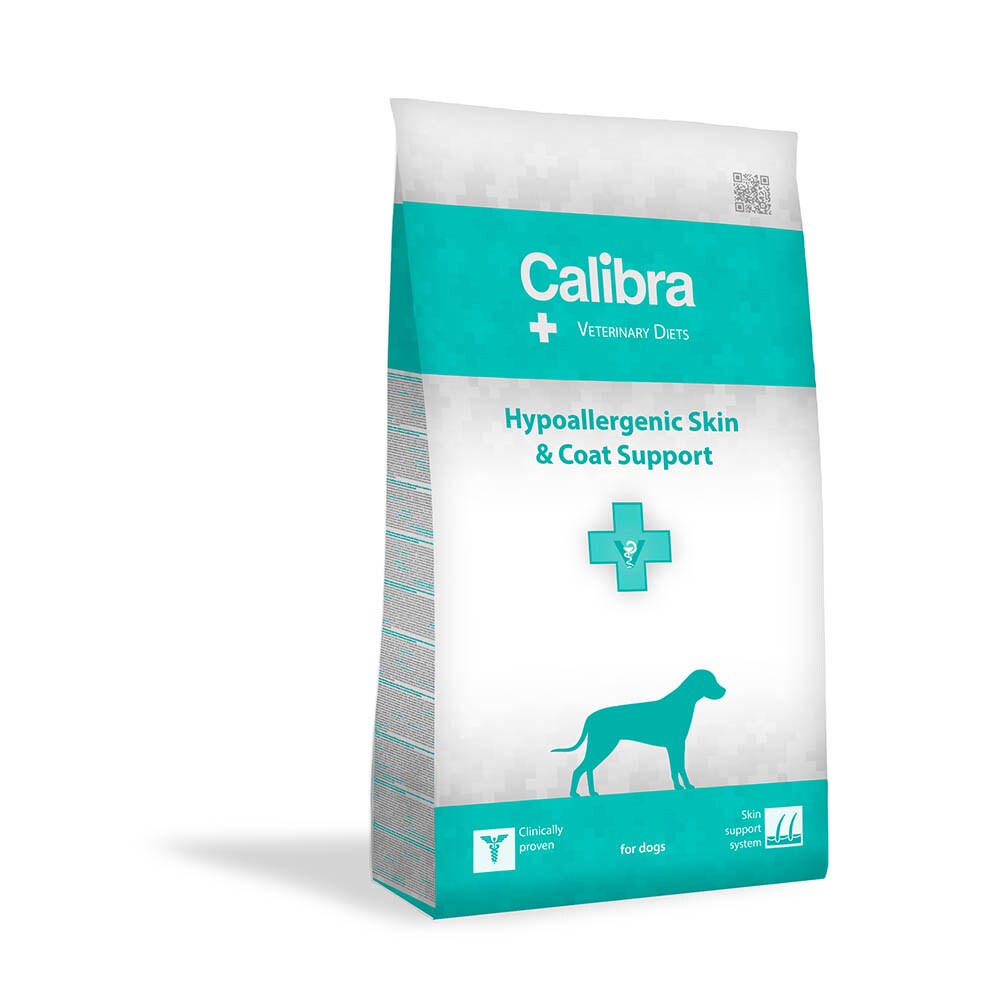 Calibra Veterinary Diets Dog Hypoallergenic Skin&Coat Support Trockenfutter für Hunde_0