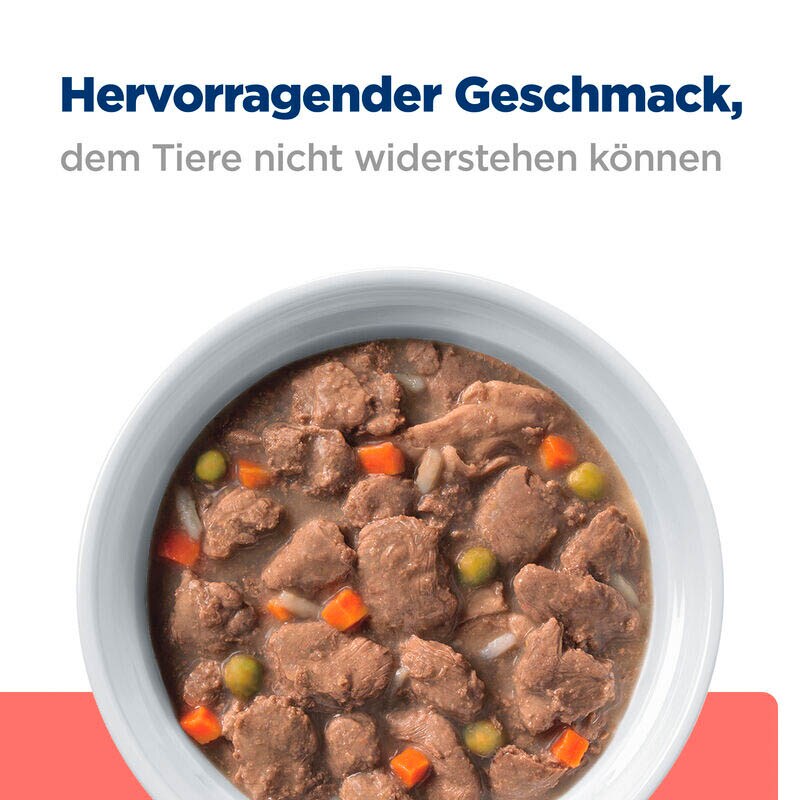 Hills Prescription Diet ON-Care Ragout für Hunde mit Huhn und zugefügtem Gemüse_4
