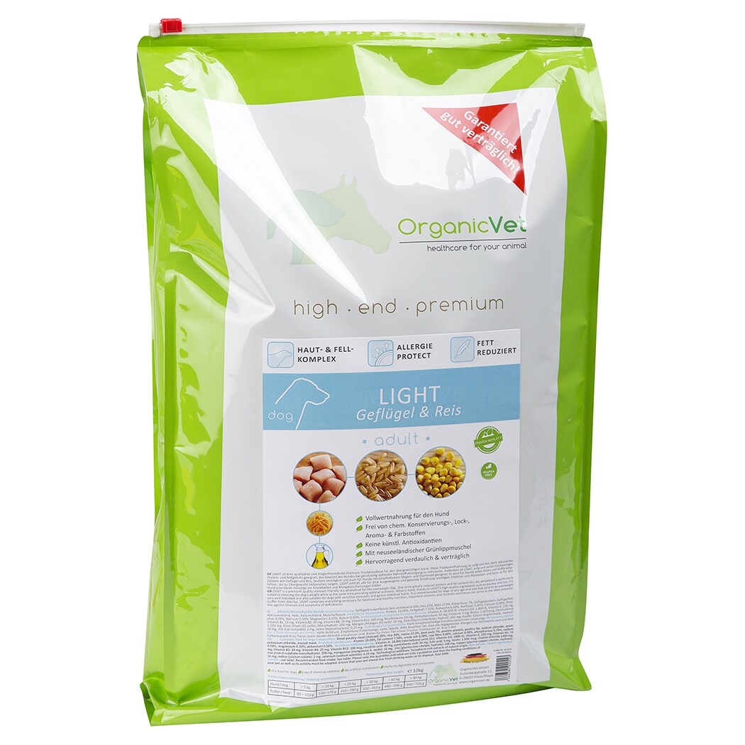 OrganicVet Light Trockenfutter für Hunde_0