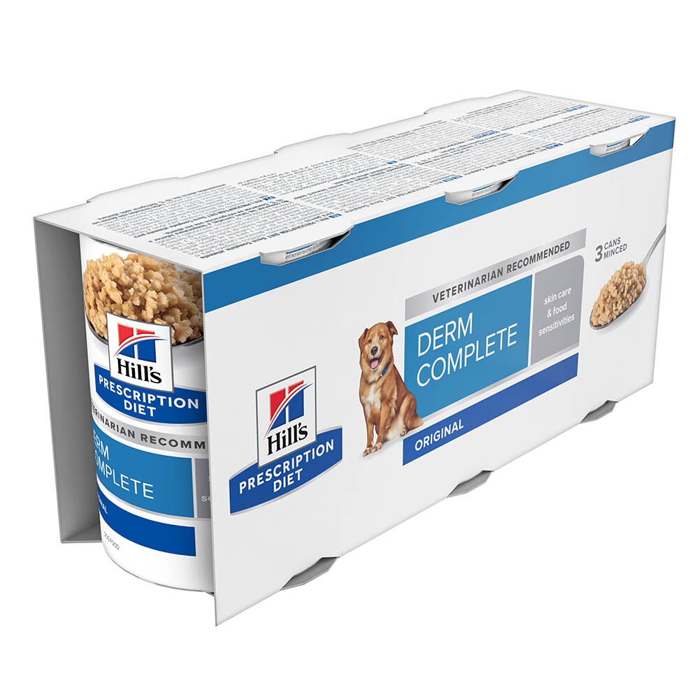 Hills Prescription Diet Derm Complete Hundefutter Dose_1