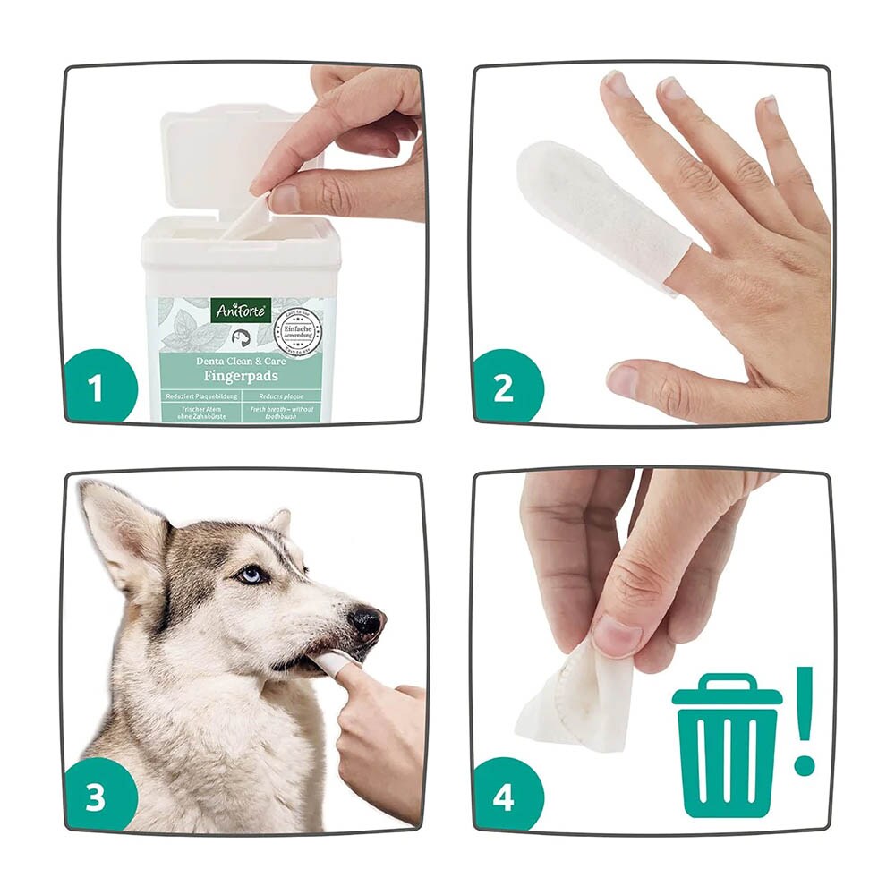 AniForte Denta Clean & Care Fingerpads _3