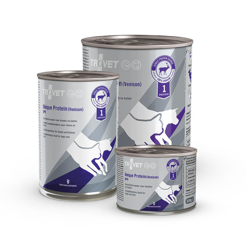 Trovet Unique Protein Hirsch (UPV) Nassfutter für Hunde und Katzen_0