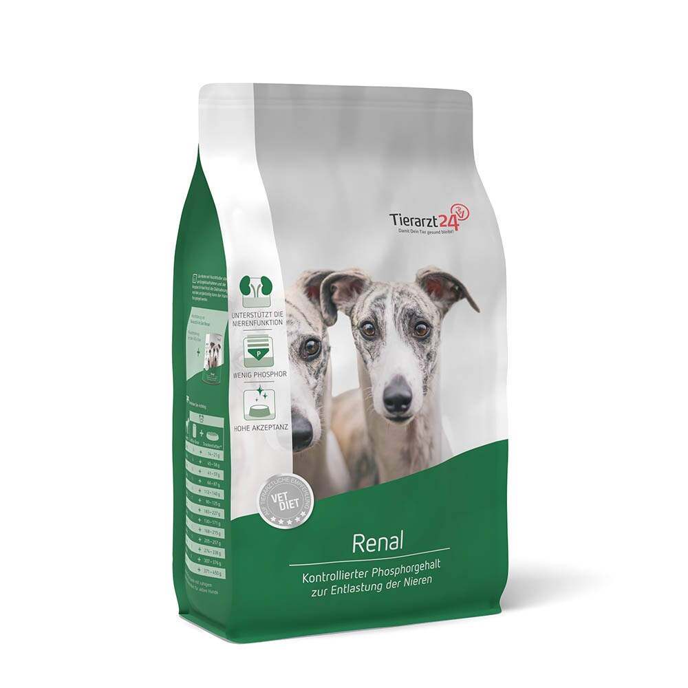 Tierarzt24 Vet Diet Renal Trockenfutter für Hunde _0
