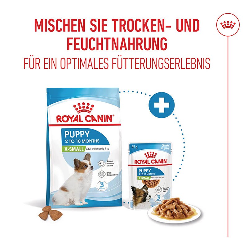 Royal Canin X-Small Puppy Trockenfutter für Welpen kleiner Hunderassen_4