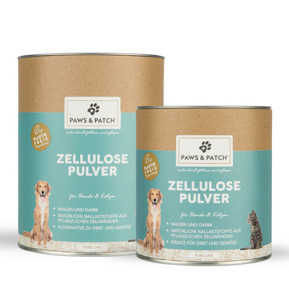 PAWS & PATCH Zellulose Pulver für Hunde und Katzen_2