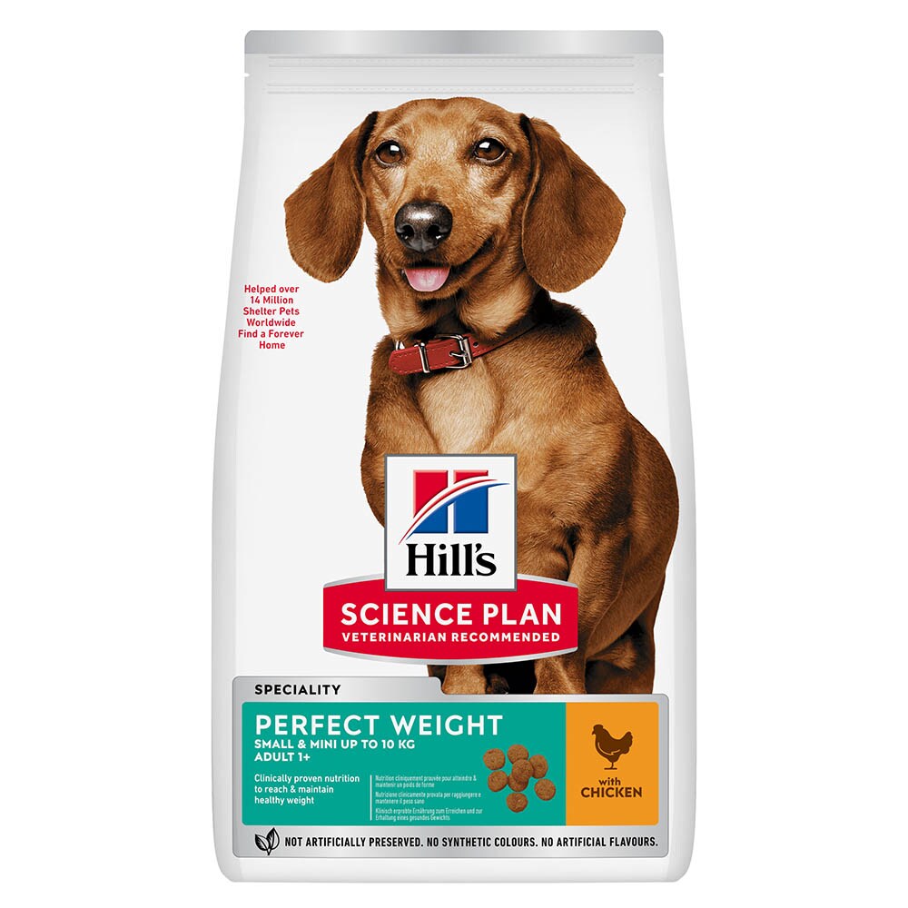 Hills Science Plan Adult Perfect Weight Small &  Mini Trockenfutter für Hunde_0