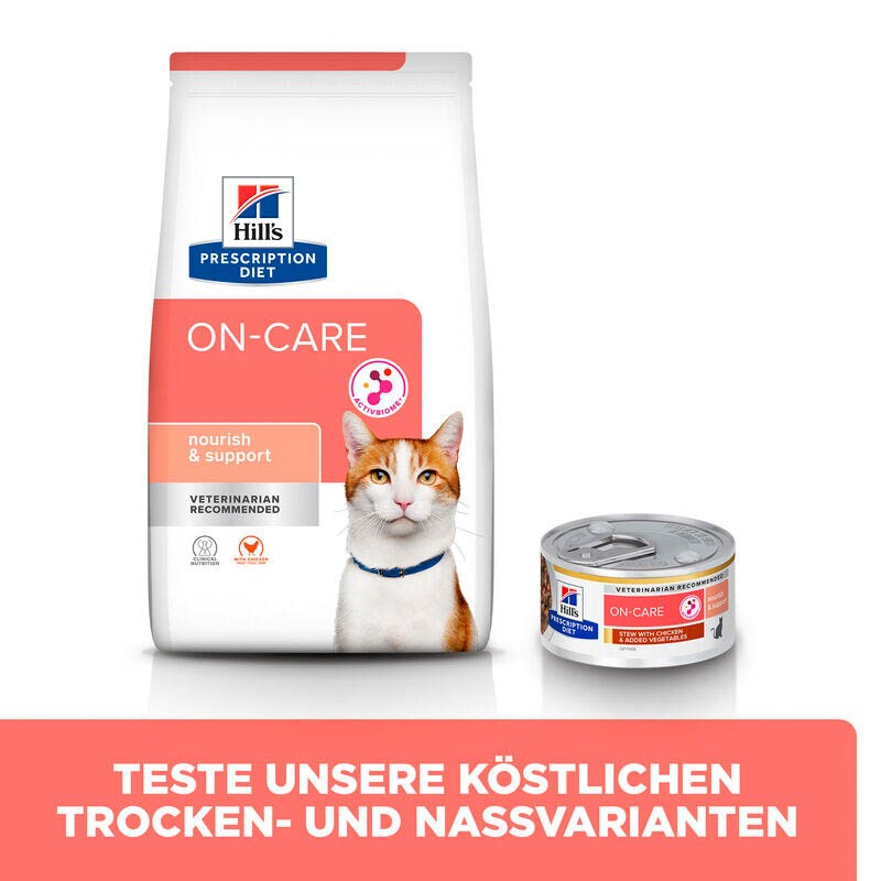 Hills Prescription Diet ON-Care Ragout für Katzen mit Huhn und zugefügtem Gemüse_4