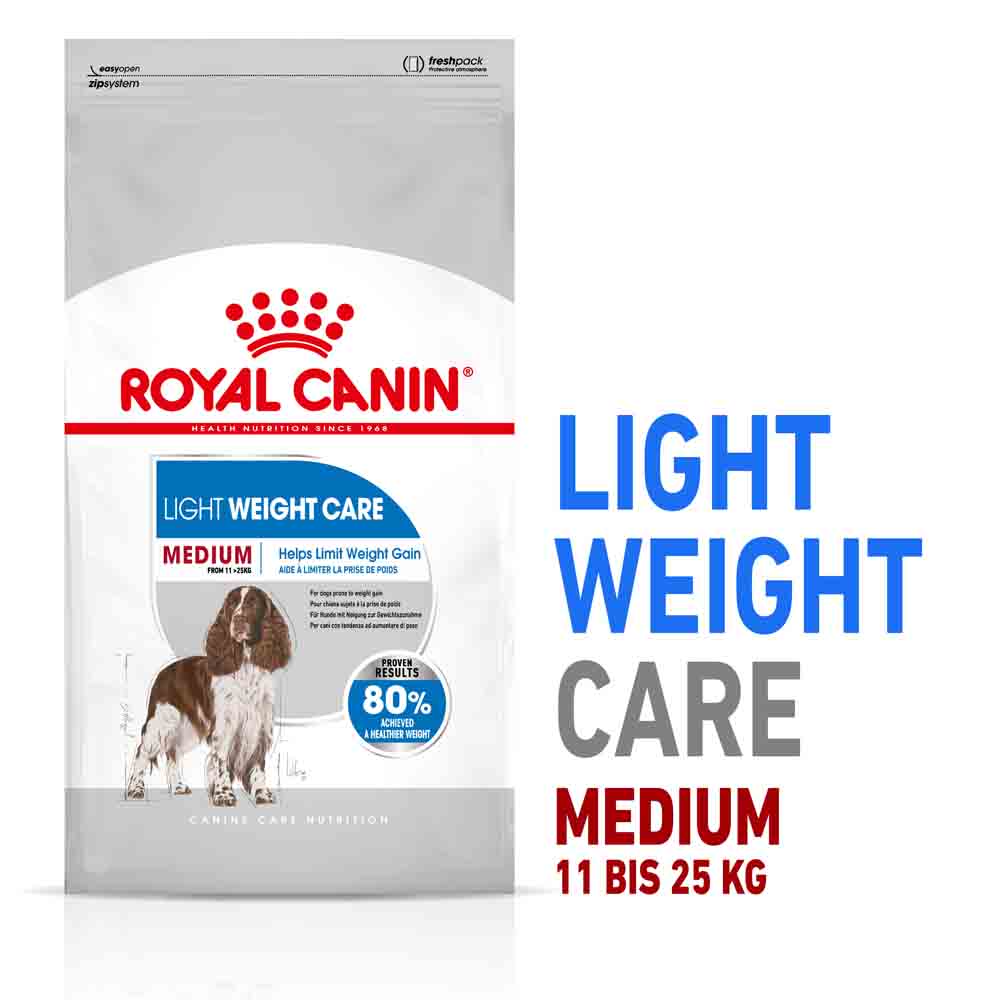 Royal Canin light weight care Medium Trockenfutter für zu Übergewicht neigenden Hunden _0